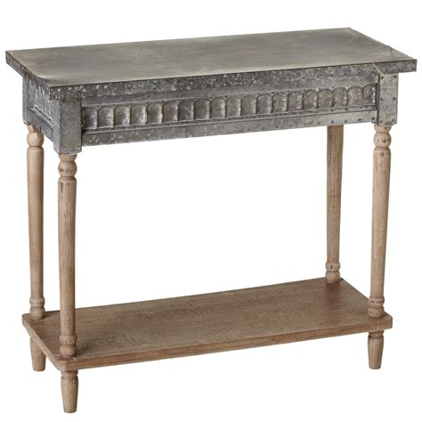 fabrication meuble metal|console tables with metal legs.